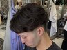 【スタイリストデビュー記念】田中指名限定メンズカット+パーマ ¥9900