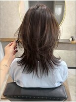 エトワ 中央店(etoi) 大分ミディアムボブレイヤー軽め韓国レイヤーくびれスタイル