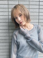 リア トーキョー(Lia TOKYO)&nbsp;暗めカラー/黒髪/小顔/クラゲヘアー/オリーブグレー/門前仲町