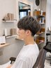 【男性限定】【石戸限定】似合せメンズカット+カラー+パーマ