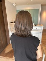 リーク(LEEK) 赤みを抑えた透明感アッシュ×レイヤーカット