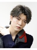 【難波/心斎橋】フェザーパーマ/メンズセンターパート/20代