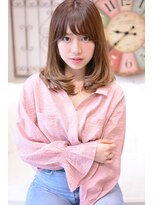 メイズ(MAZE) シースルーフェザーバングミディアム【メイズ東中野・鍛原志行】