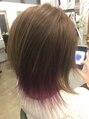 アーサス ヘアー サローネ 柏店(Ursus hair salone by HEADLIGHT) 遊びの効いたカラーリングも大好きです♪