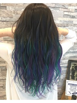 アース 山形店(HAIR&MAKE EARTH) ユニコーンカラー