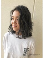 モアナ バイ ヘッドライト 沖縄南風原店(Moana by HEADLIGHT)&nbsp;ミディアムパーマボブ☆Ｍｏａｎａ