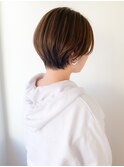【yuka】シンプルナチュラルなショートスタイル20代30代40代