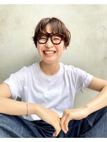 ナループロアオハナ(Nalu pu loa ohana) ショートパーマ/マッシュショート/ハンサムショート/前髪パーマ