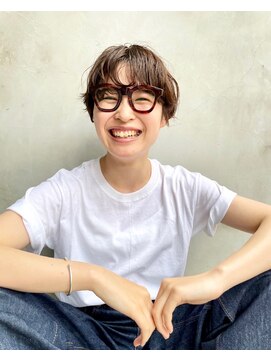 ナループロアオハナ(Nalu pu loa ohana) ショートパーマ/マッシュショート/ハンサムショート/前髪パーマ