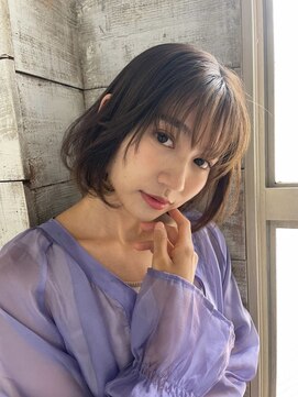 クイーン バイ ノイズ 西院(QUEEN by noism) ワンカールボブ ミディアムボブ