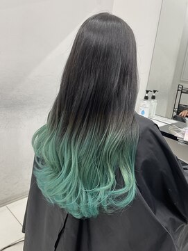 アライブ キチジョウジ(ALIVE Kichijoji) ブルーグリーングラデーションカラー