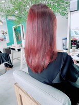 ユーフォリア(Euphoria.)&nbsp;ピンクベージュロング