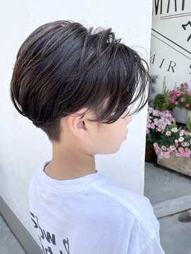 クルト バイ マルカ(KURT by MARUCA) メンズ毛先パーマくせ毛風センターパートわけ子供男の子ボーイ