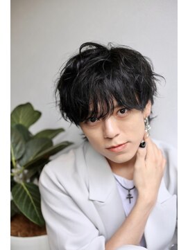 メンズサロンドットリアン(dot. lien) ショートウルフ ツイストスパイラルパーマ