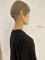 エメ バイ ヘアーポケット(aimer by hair pocket) *+aimerが叶える...ツーブロックショート×髪質改善カラー*