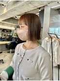 切りっぱなしボブ