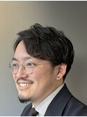 ゆるカルマパーマメンズビジネスショートカット