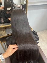 ドロシー 郡山桑野店(Dorothy)&nbsp;イメチェンハッシュカットフルバング似合わせレッドブラウン