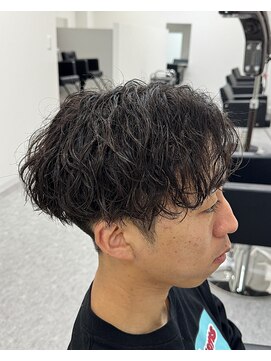 ブライト(BRIGHT) ［BRIGHT］センターパート×ツイスパ［静岡/メンズ/静岡駅］