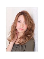 ヘアーズ ベリー 平尾店(hairs BERRY)&nbsp;BERRY＿ビタミンカラー＿くびれヘア＿メルティカラー＿20代30代