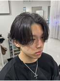 ニュアンスパーマミディアムセンターパート
