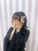 ガーリースタイル/心斎橋/ヘアメ/セットサロン
