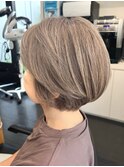 【50代60代】老け見えしない★明るい白髪ぼかし C Mplusミズイデ