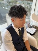 スタイリング簡単!カール感強めのプードルパーマ
