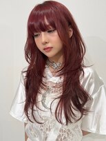 レディアル 渋谷(REDEAL)&nbsp;ワンホンヘア/韓国ヘア/ウルフ/前髪[レイヤーカット/渋谷]