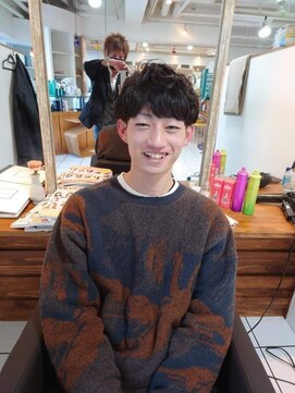 オンリー(ONLY) マッシュ×パーマ