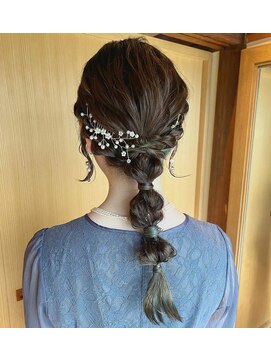 ルプル バイ フェイス 磯子(L'pul by face) お呼ばれヘア