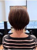 かわいいしかっこいいハンサムショート 髪質改善ケアカラー#2