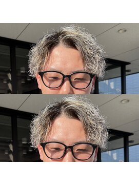 髪屋 紬 メンズ/メンズパーマ/メンズカット/アップバング