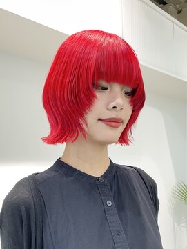 ミーム 原宿 表参道(meme) ◎ブロンドハイトーンカラーデザインカラーアンブレラカラー金髪