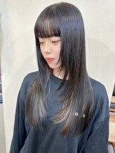 大人気インナーカラー★インナーカラーでワンランク上のお洒落カラーを♪耳掛け、アレンジがもっと可愛く♪