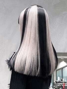 アルバム 渋谷パルコ(ALBUM) ロング美髪おくれ毛韓国ヘアホワイトブロンド_ba546042