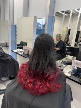 アライブ ハラジュク(ALIVE harajuku) 【ALIVE yu-ki 自然な繋がりのグラデーションカラー】