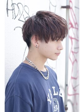 ネクストハラジュク(NEXT HARAJUKU) 【曲がる縮毛矯正】フェザーパーマスサーフカールブルーブラック