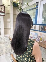 ラック 海老名店(LUCK) 【艶髪】ラベンダーブラック × オージュアトリートメント