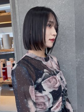 ロンド 表参道店(Lond) ◇くすみベージュ/ボブ/前髪/レイヤー/髪質改善/縮毛矯正/表参道