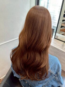 韓国ヘア/ココアブラウン/ロング