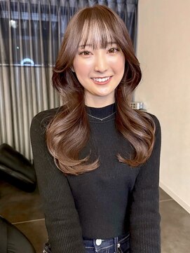 【直樹】冬のブラウンカラー/透明感カラー/髪質改善/韓国ヘア