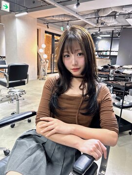 ザシェノンウメダ(THA CHAINON UMEDA) 心斎橋/着物ヘア/大人ガーリー/ダークアッシュ/似合わせカット