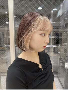 レブリイゼンコー イオンモール幕張新都心店(Reverie ZENKO) フェイスフレーミング×ボブ