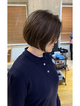キャンバス 川崎(canvas.) グレージュレイヤーボブ/横山大樹/川崎/美髪カラー/髪質改善/艶