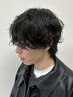 【立体感カール】メンズカット+波巻きパーマ￥11000心斎橋/men's/メンズパーマ