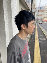 ヘアーサロン グラブ(hair Salon grab)&nbsp;ブルーハイライトショート