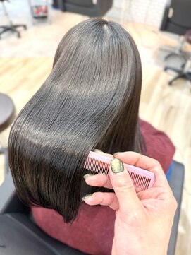 ソヨン 平塚店(SOYON) シルバーグレージュ×髪質改善〇平塚