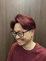 ドゥーエン(DoEN) メンズカット/メンズレッドハイライト