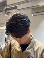 ルースト 京都河原町店(ROOST)&nbsp;センターパート/フェザーパーマ/ニュアンスパーマ/ツイスパ